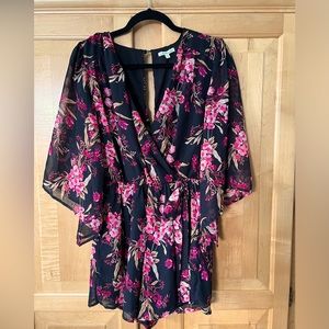 Flowy Floral Romper